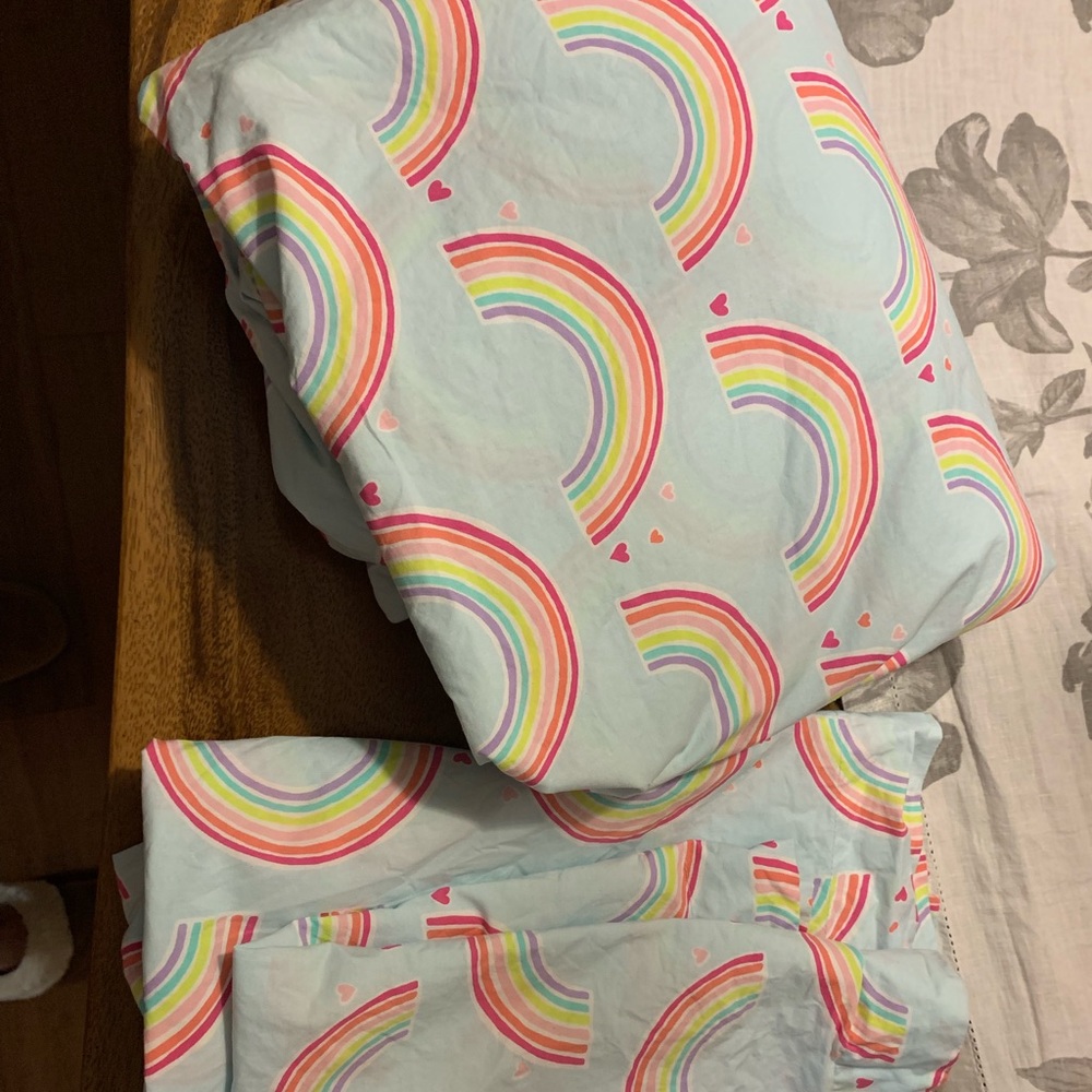 Kids Pottery Barn DUVET and matching Pillow shams